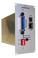 xbert interface card: GPIB, LAN, USB